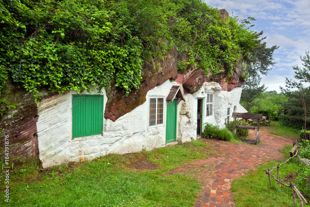 Kinver Rock Houses in Midlands, UK Kinver Rock Houses in Midlands, UK