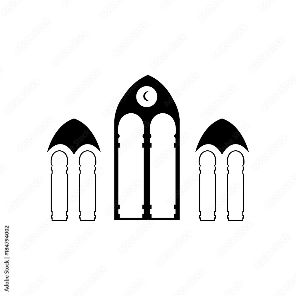 Window icon. Vector Illustration Window icon. Vector Illustration