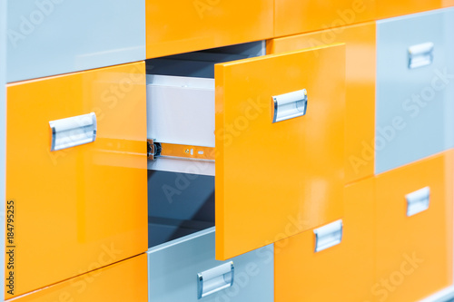 Box of a locker room photo