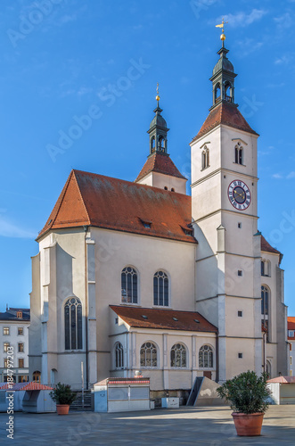 New Parish Church (Neupfarrkirche), Regensburg, Germany © borisb17