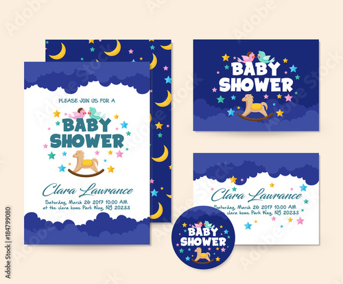 Cute Baby Shower Invitation