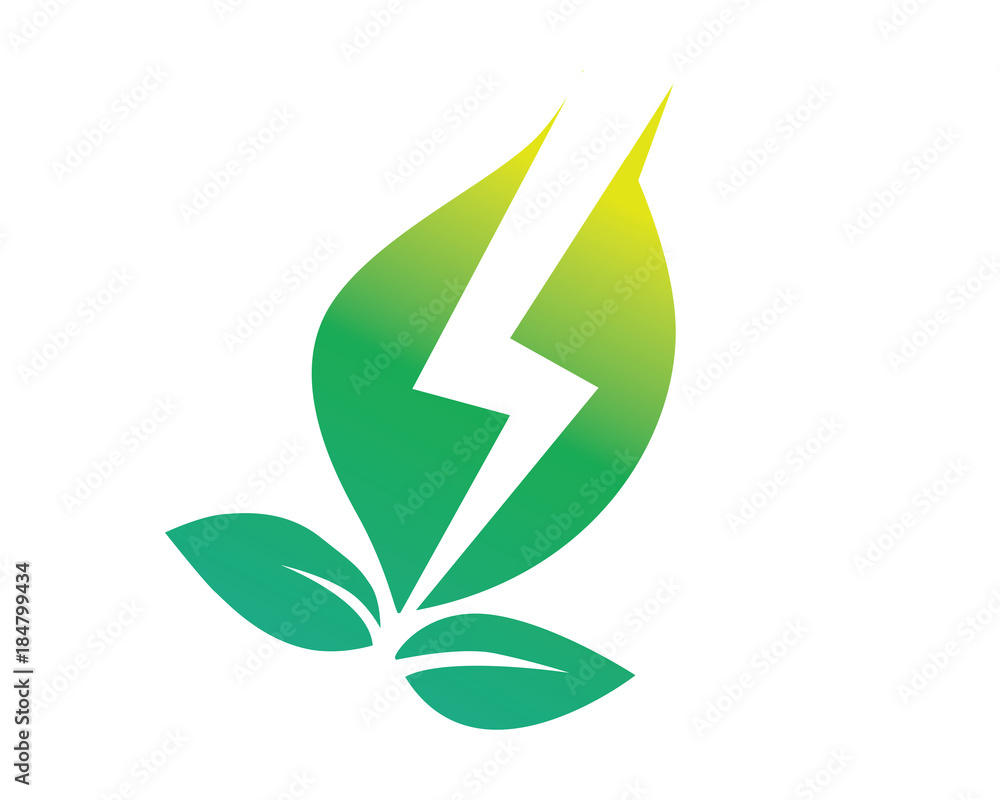 Modern Green Energy Technology Logo Modern Green Energy Technology Logo