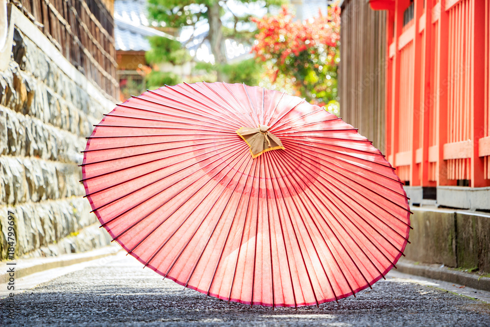 京都の風景 和傘 Stock Photo Adobe Stock