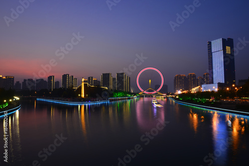 The canal on ferris wheel