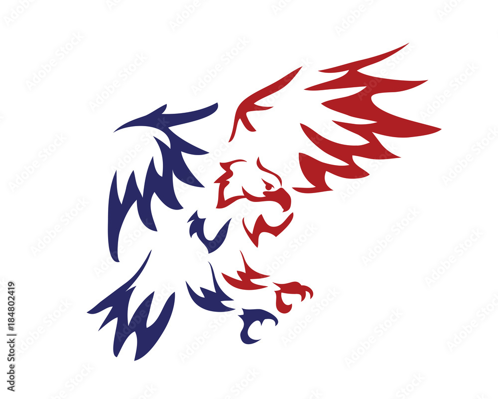 American Patriotic Eagle Special Force Logo American Patriotic Eagle Special Force Logo