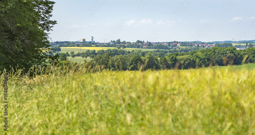 rural scenery in Hohenlohe