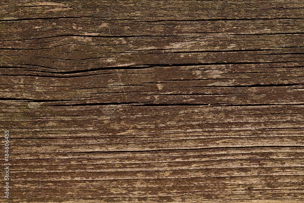 Tavole di legno grezzo esposte ad agenti atmosferici Stock Photo