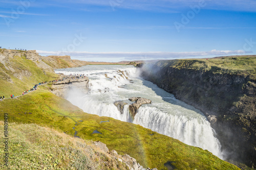 Gullfoss in Iceland  Golden Circle