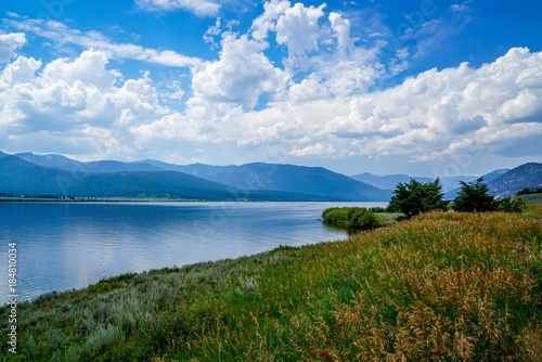 Wallpaper Mural A piece of the beautiful Jackson Lake as you pass through Yellowstone National Park. Torontodigital.ca