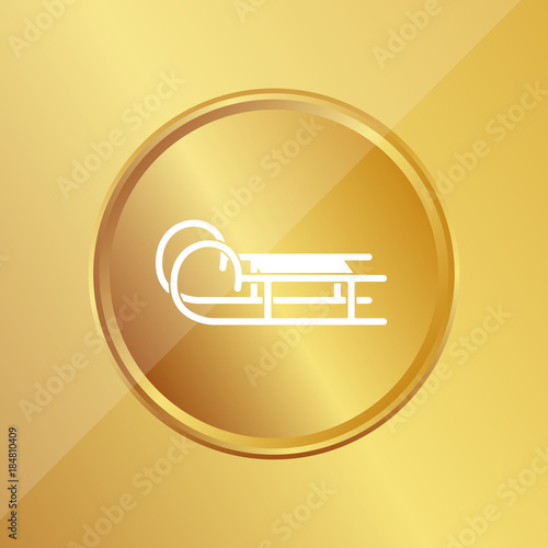 Gold Medaille - Weihnachtsschlitten