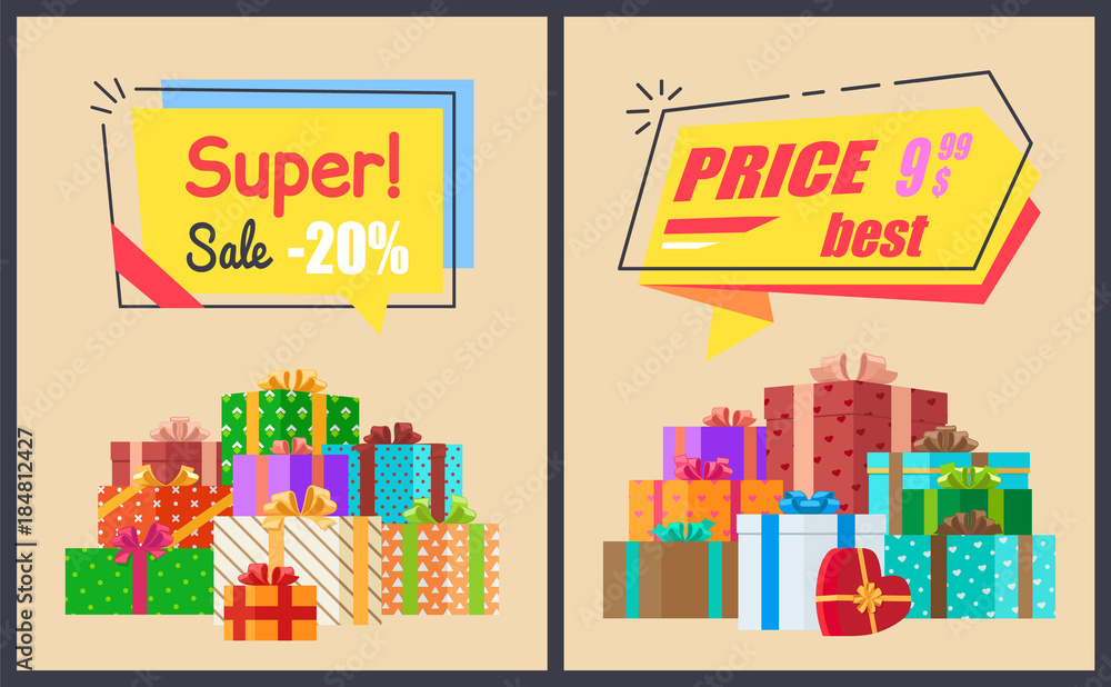 Super Sale Best Price Vector Illustration