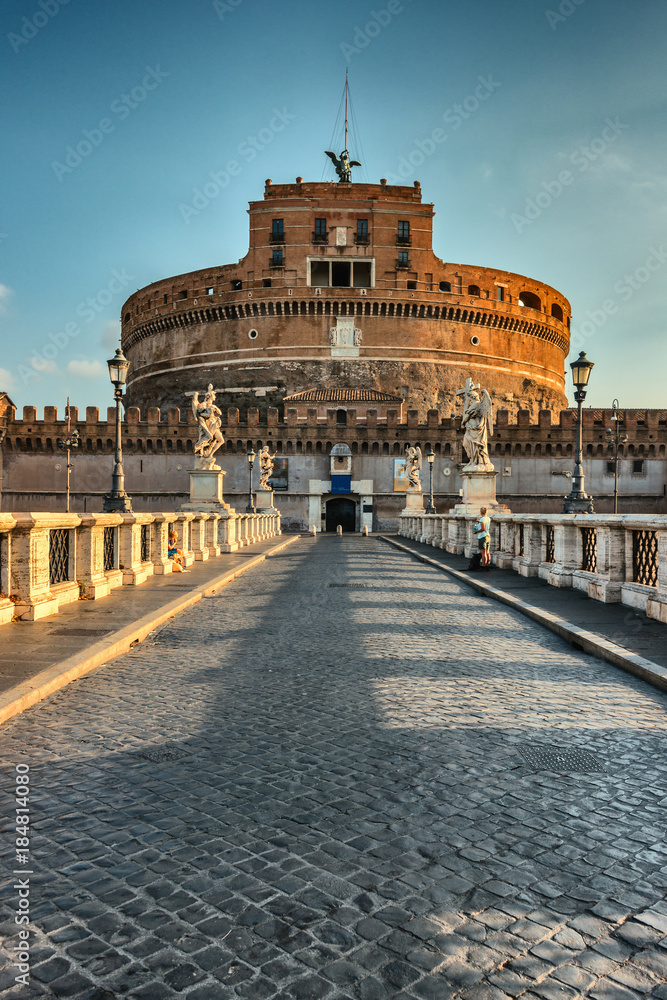 Fototapeta premium Engelsburg w Rom