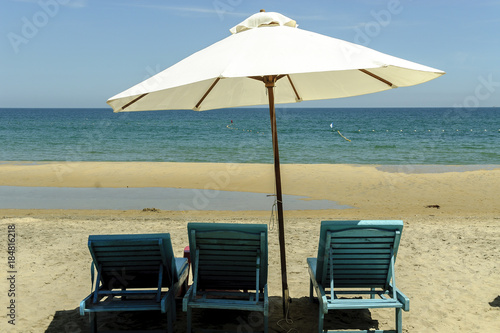 beach of An Bang of the city of Hoi An in Vietnam.