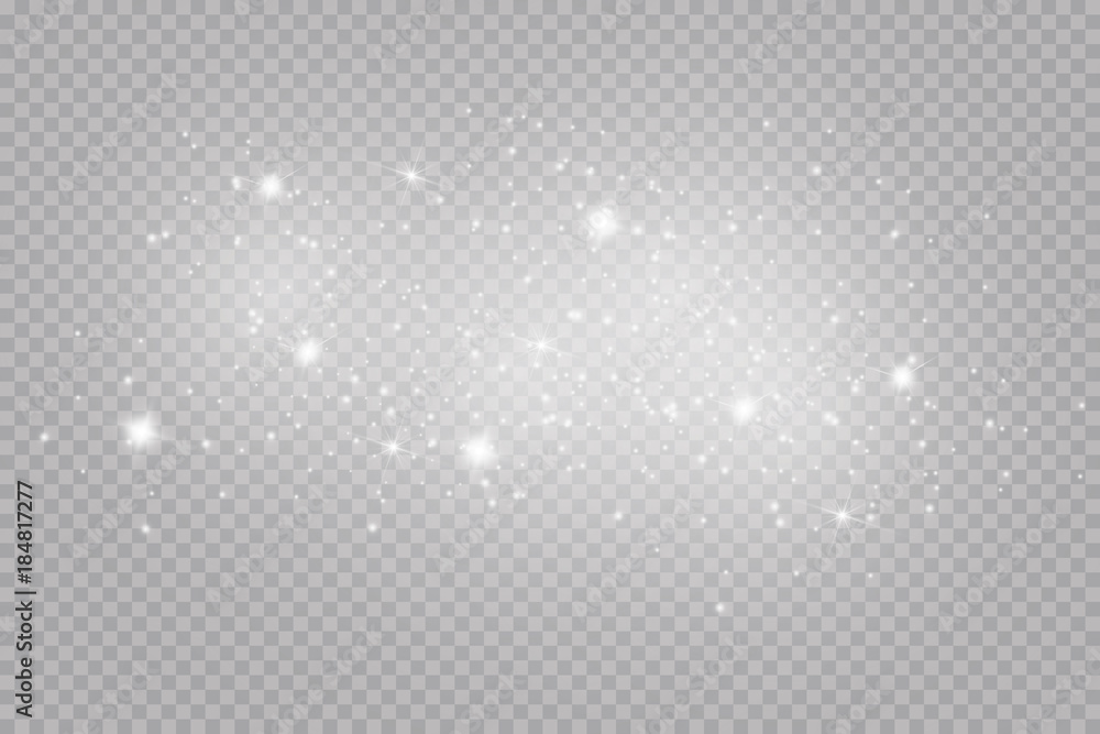 Glow light effect. Vector illustration. Christmas flash. dust
Glow light effect. Vector illustration. Christmas flash. dust