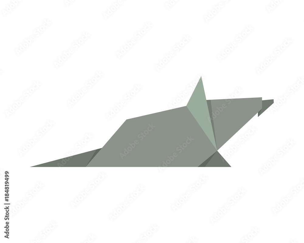 Cute Japanese Origami Paper Art Mice Illustration Cute Japanese Origami Paper Art Mice Illustration