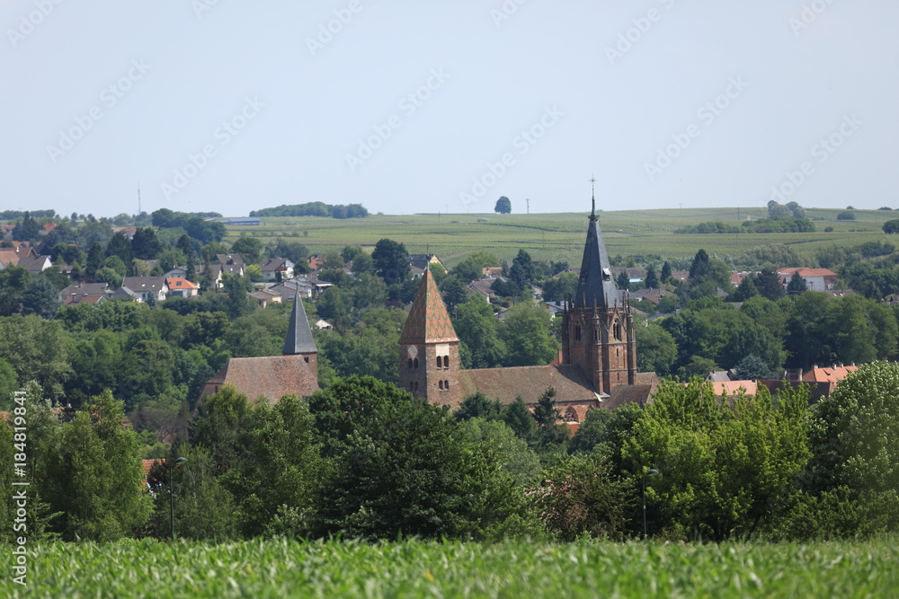 Blick auf Weißenburg