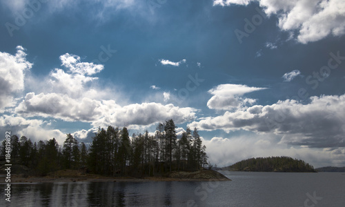 Lac en Carélie, Finlande