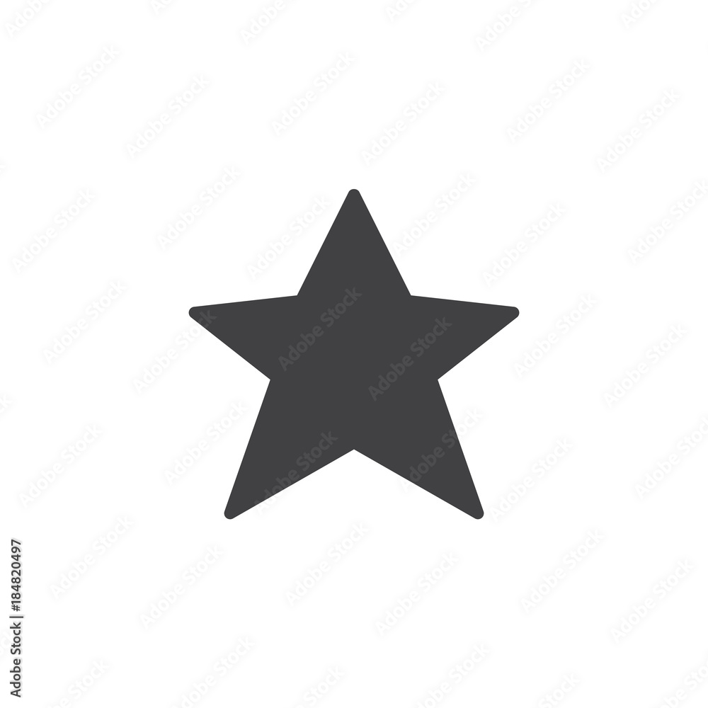 Star, favorite icon vector, filled flat sign, solid pictogram isolated on white. Symbol, logo illustration. Star, favorite icon vector, filled flat sign, solid pictogram isolated on white. Symbol, logo illustration.