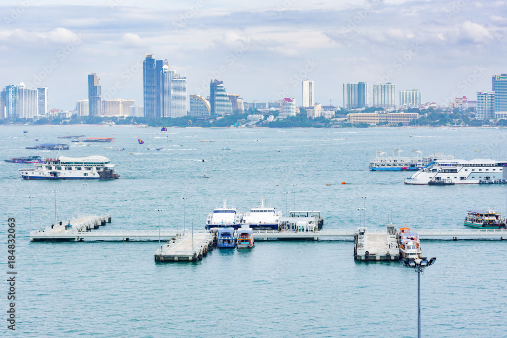 port and boat port and boat