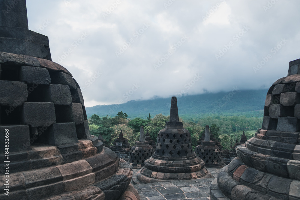 Borobudur Tempel in Indonesien