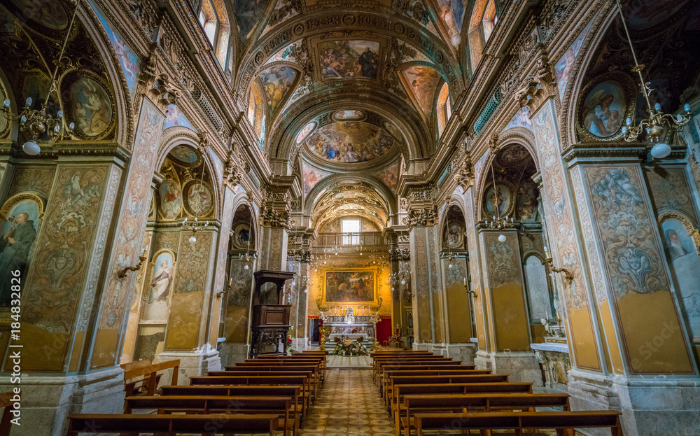 Church of Saint George in Salerno, Campania, Italy. 