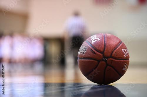 Basketball on Court