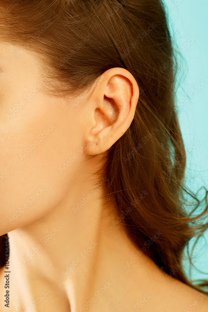 Fototapeta premium Picture of ear close up