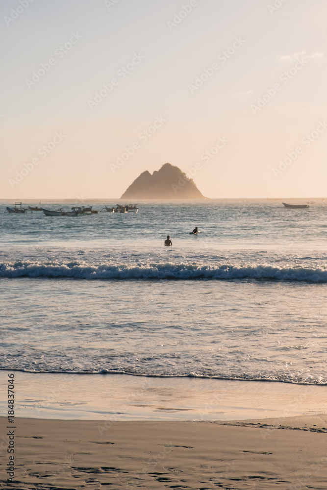 Surfstrand in Lombok Selong Belanak