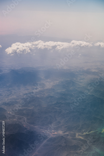 Dubai aus dem Flugzeug © Andrea