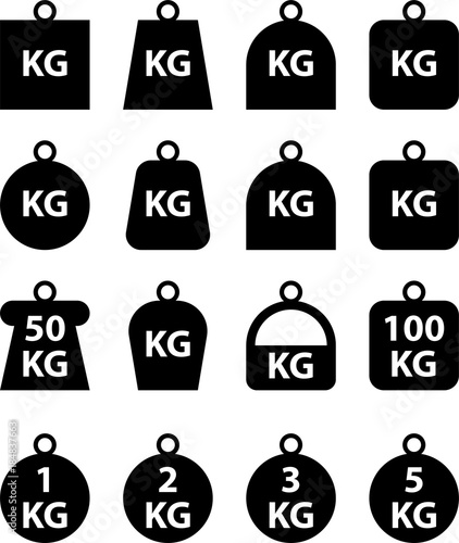 Kg Weight Symbol