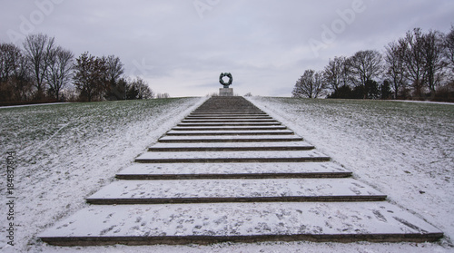Photography park of the sculptures