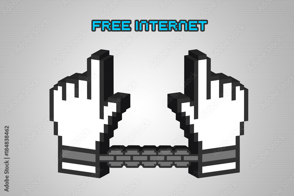 3D Illustration of idea of protesting repeal of Net Neutrality. 3D Illustration of idea of protesting repeal of Net Neutrality.