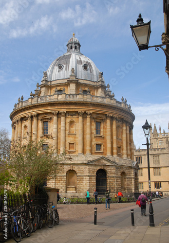 Radcliffe Square photographed from Catte Street, Oxford, United Kingdom