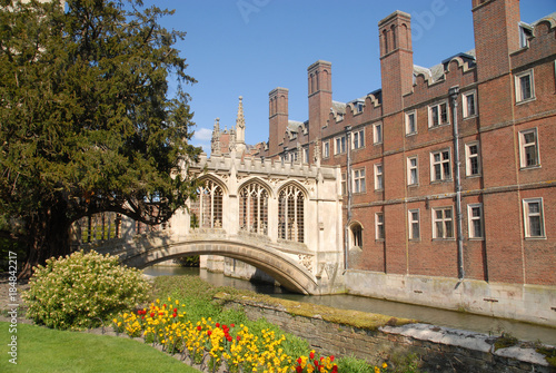 Bridge of Sighs at Cambridge University, United Kingdom