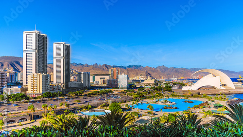 Santa Cruz die Hauptstadt von Teneriffa.