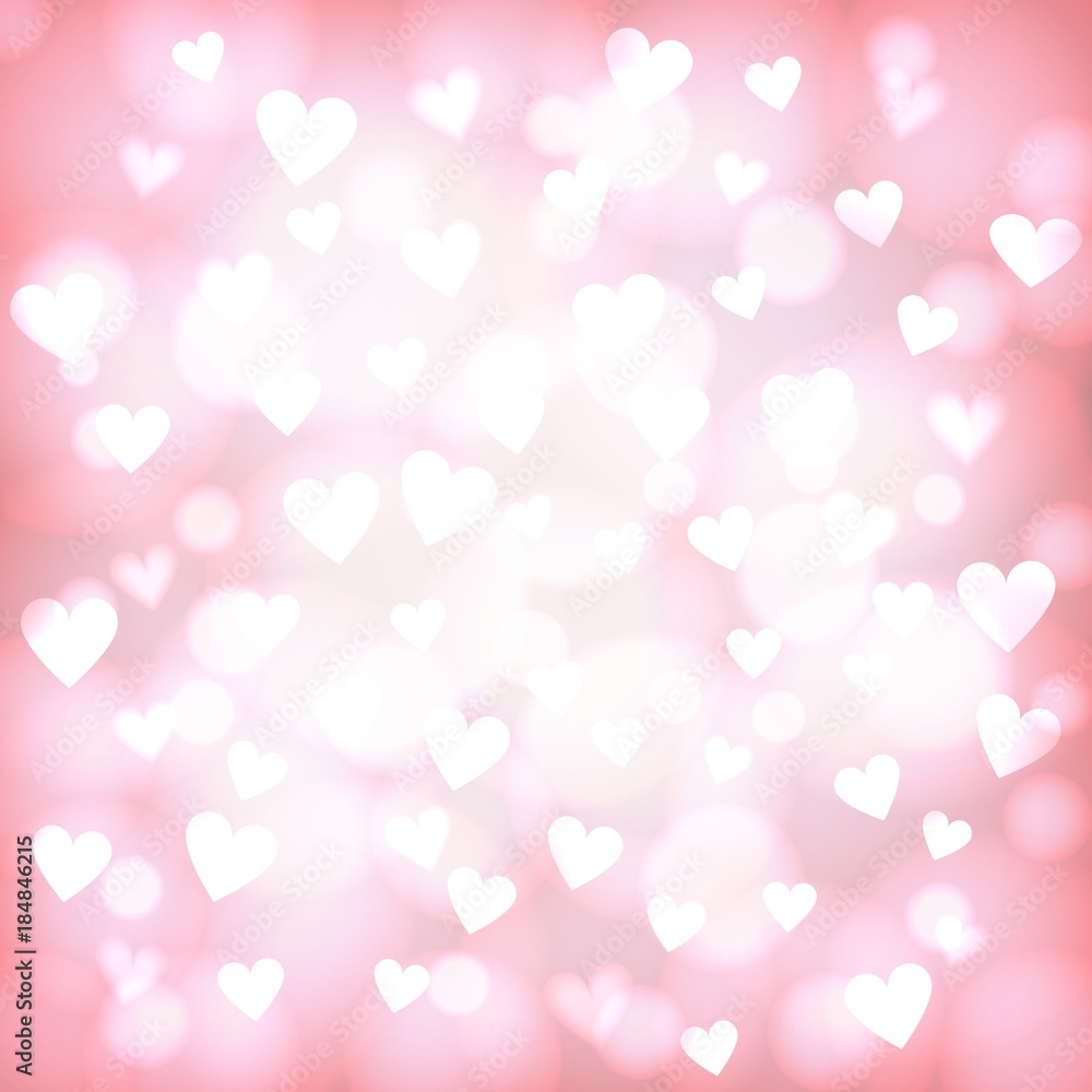 shiny hearts bokeh shiny hearts bokeh