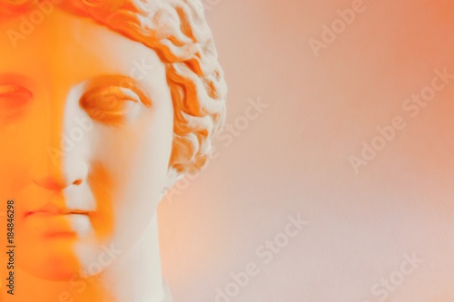 голова греческой богини муза