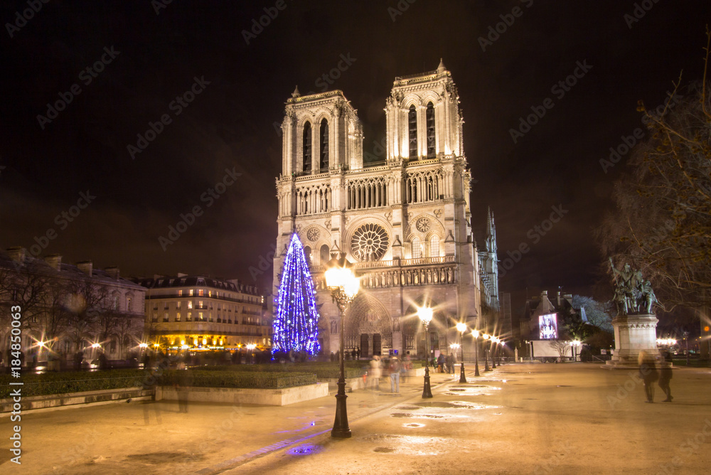 Fototapeta premium Notre Dame Cathedral, Paris, France