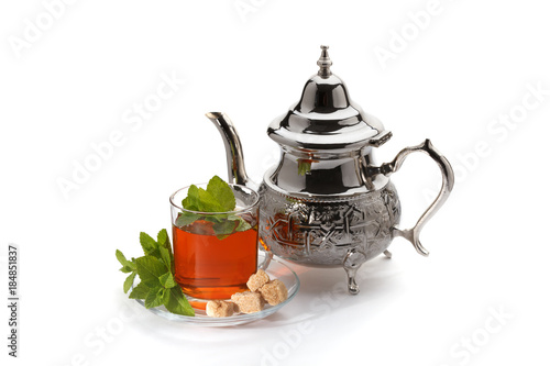 Traditional moroccan tea