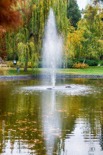 Danube park in Novi Sad, Serbia