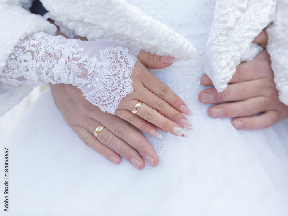 Wedding hands