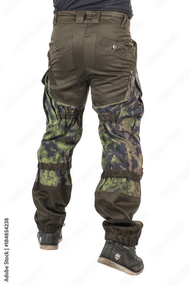 Man in military uniform, camouflage Man in military uniform, camouflage