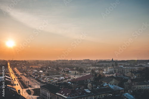 Sunset in the city © Vladyslav