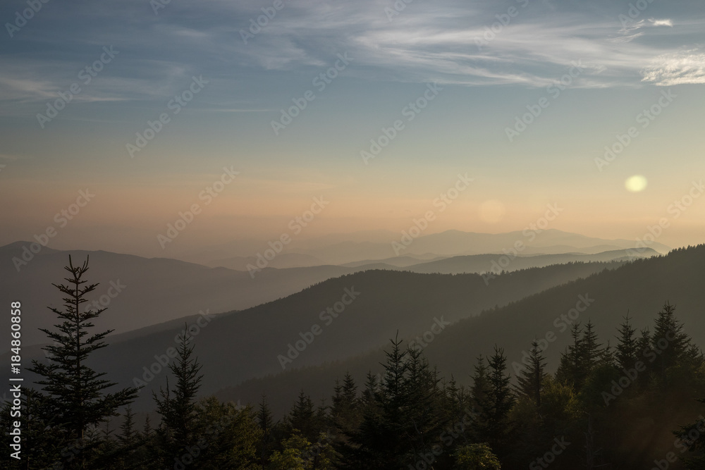 Clouds at Smoky MT