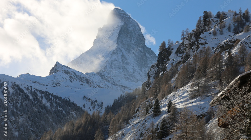Matterhorn, Zermatt, Switzerland, Suiza, Alps