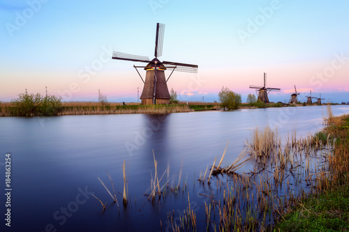 Windmills of Kinderdijk near Rotterdam © rphfoto