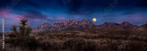 Super Moon Over the Organ Mountains