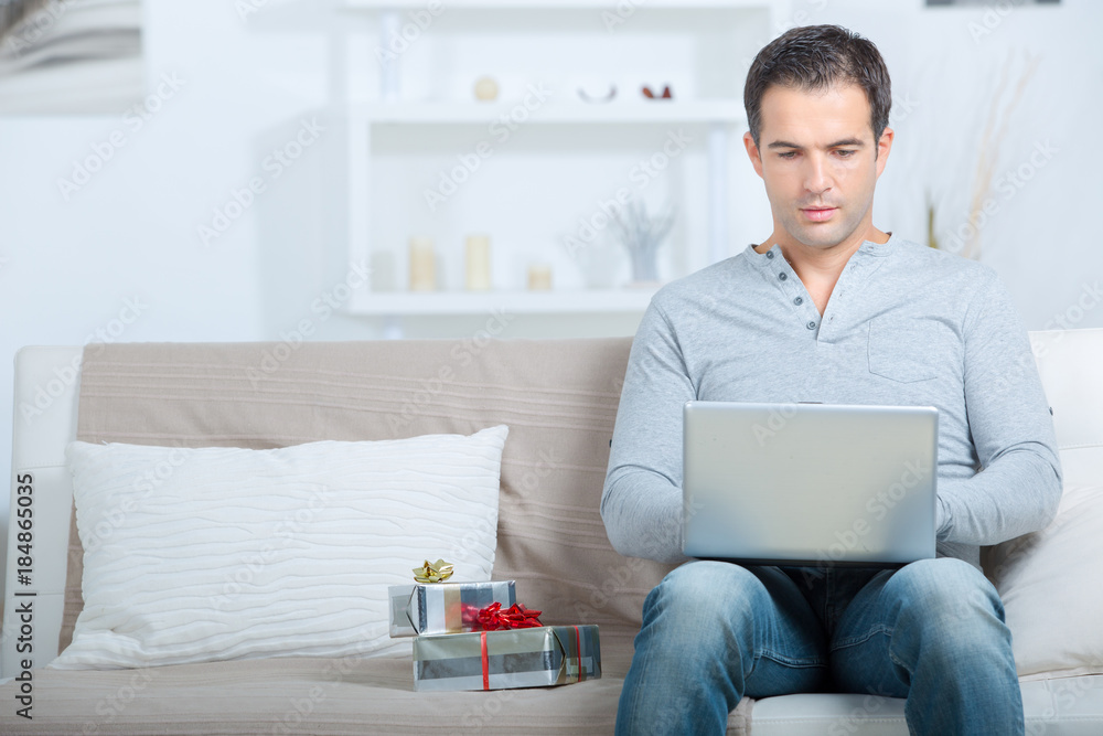 doing online gift shopping doing online gift shopping