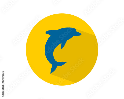 dolphin silhouette fish nautical marine life image animal