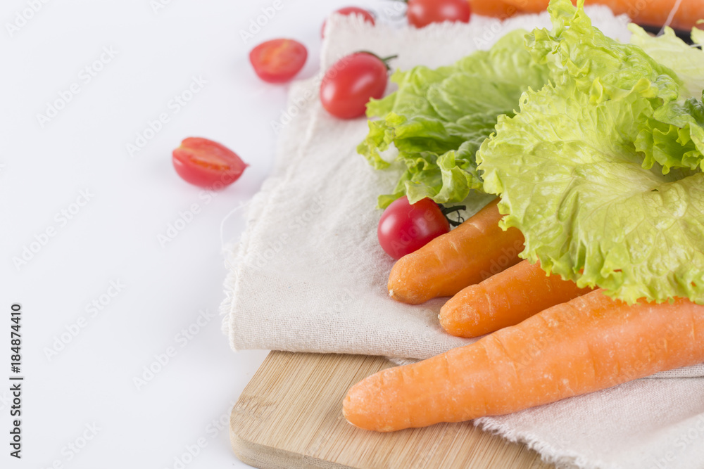 Healthy eating, fresh vegetables on a wooden table. Healthy eating, fresh vegetables on a wooden table.
